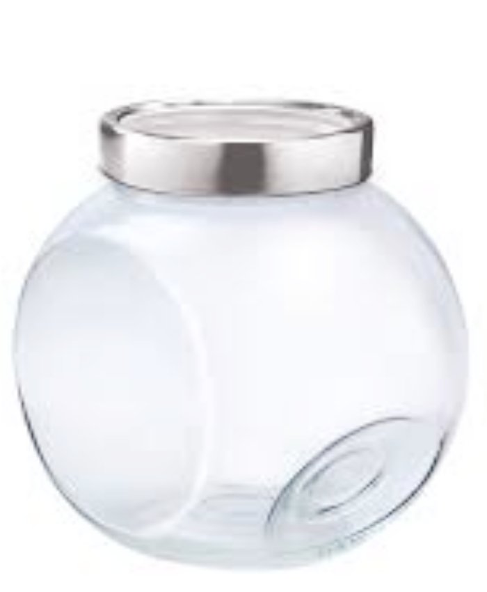 Glass jar/ Storage Jar / Creative Storage Jar , 200ml, 4 Pieces