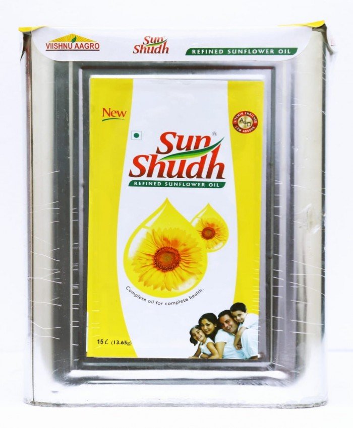 Sun Shudh Refined Sunflower oil 15 Litres