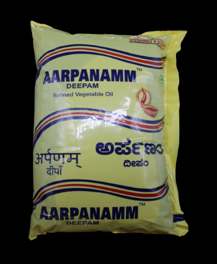 Oil, Aarpanamm  Deepam  Vegitable  Refined Oil 1 Litres